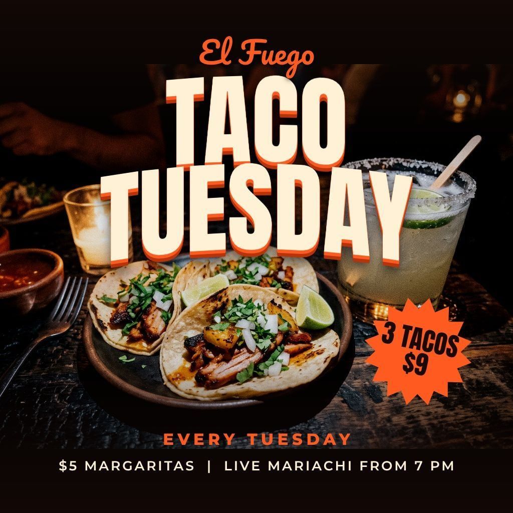 Taco Tuesday poster